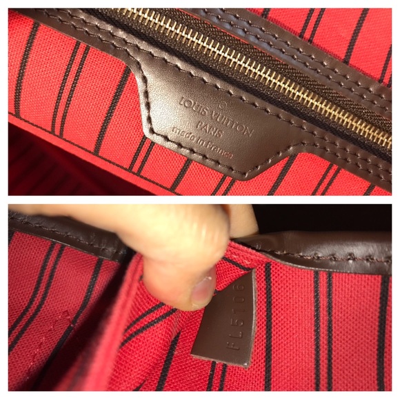 Sold. Louis Vuitton Neverfull MM Damier Ebene Tote - Picture 8 of 8